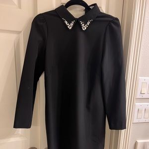Mango black dress